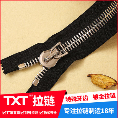 10#12#15 closed-end zipper Swiss tooth European teeth high-end footwear zipper b
