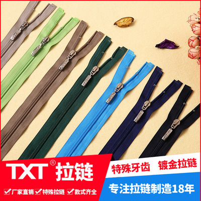 3#5 nylon open zipper professional custom home textile clothing jacket jacket wi