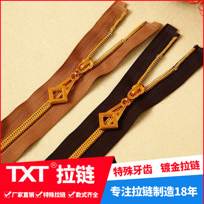 3#5 open tail gold tooth gold plated UV vacuum plating tooth environmental prote