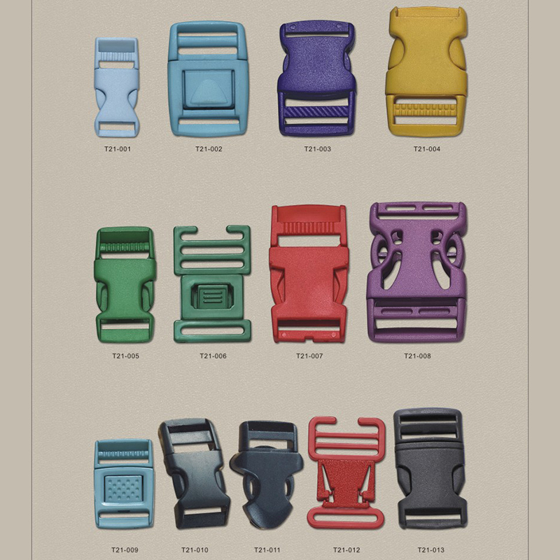 Nylon plug buckle