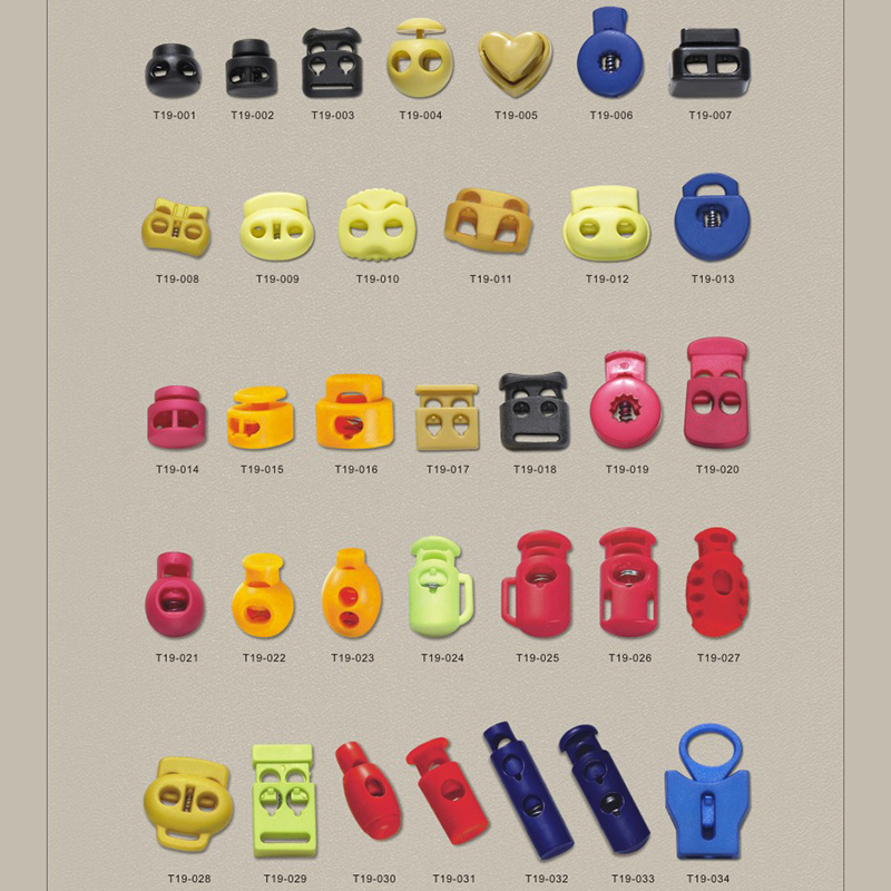 Nylon spring buckle