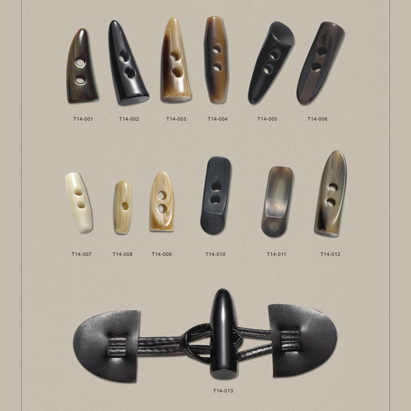 Imitation bullhorn buckle