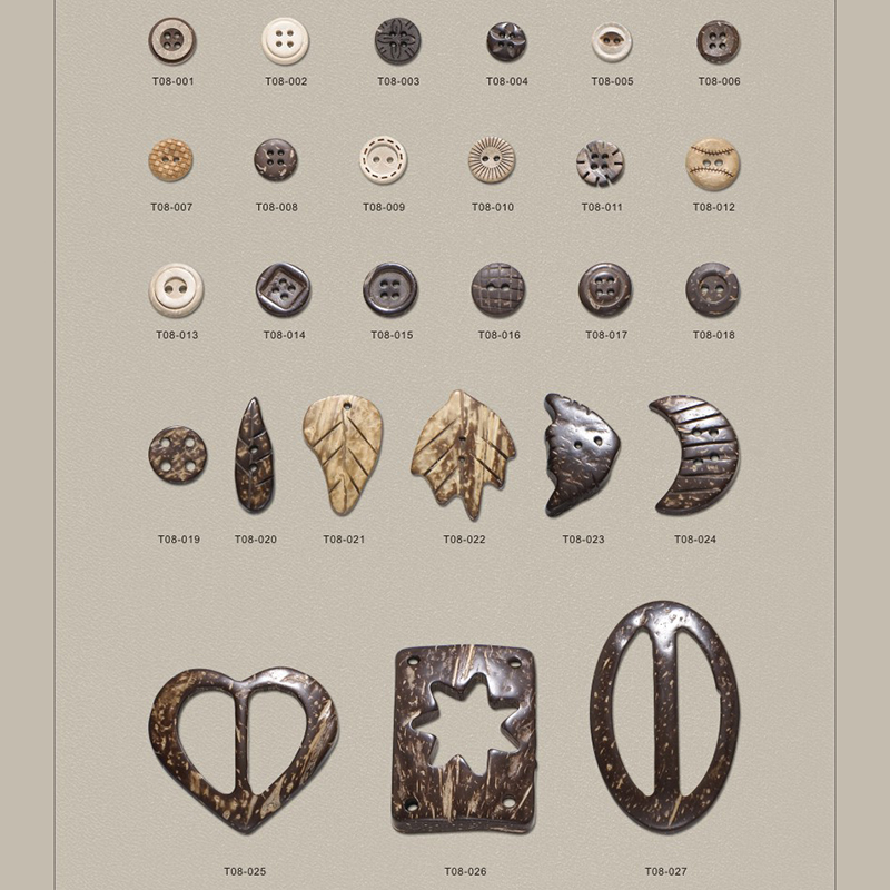 Coconut buttons