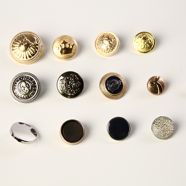 Hand-sewn button